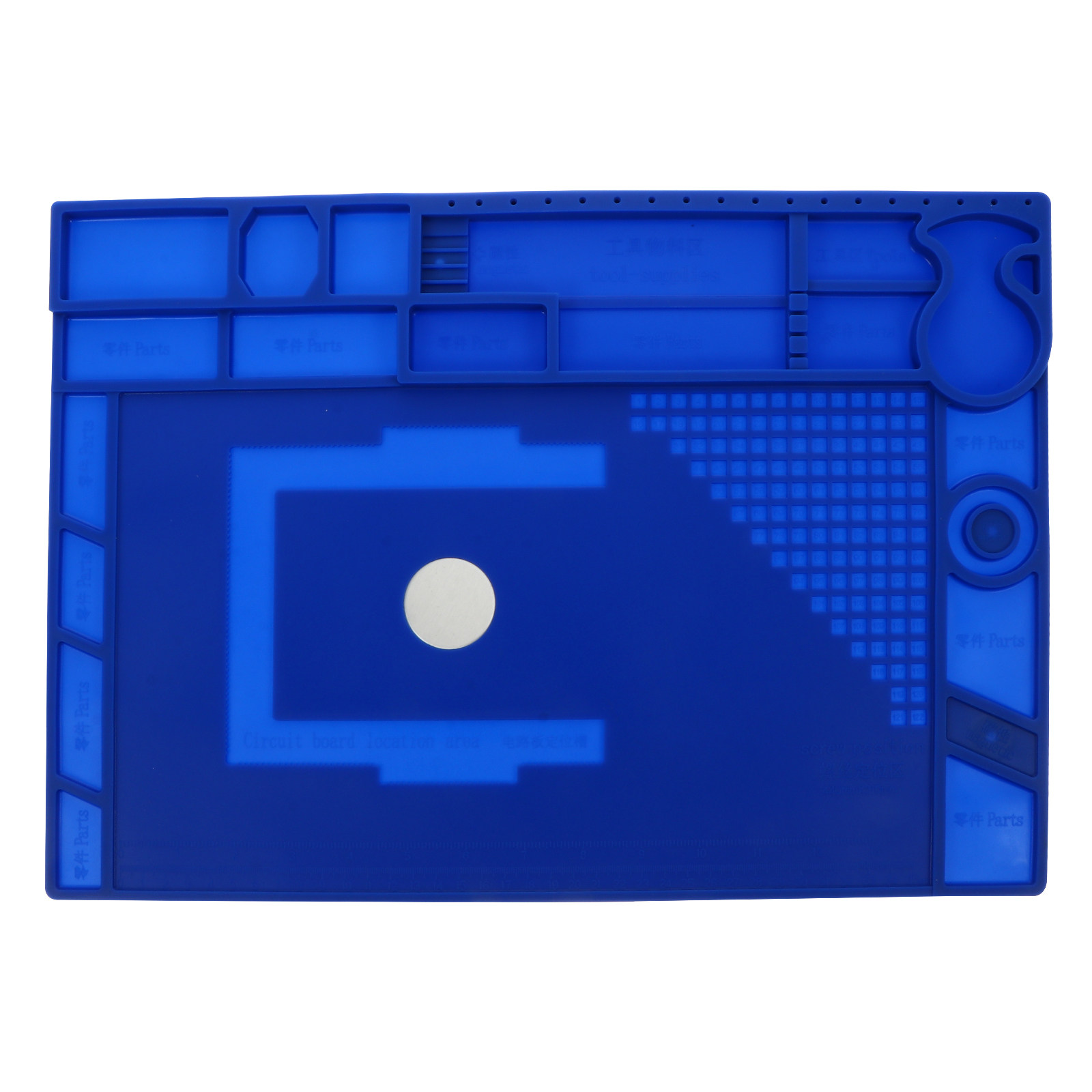 Heat Mat Silicone - Large Silicone Electronics Repair Mat Magnetic