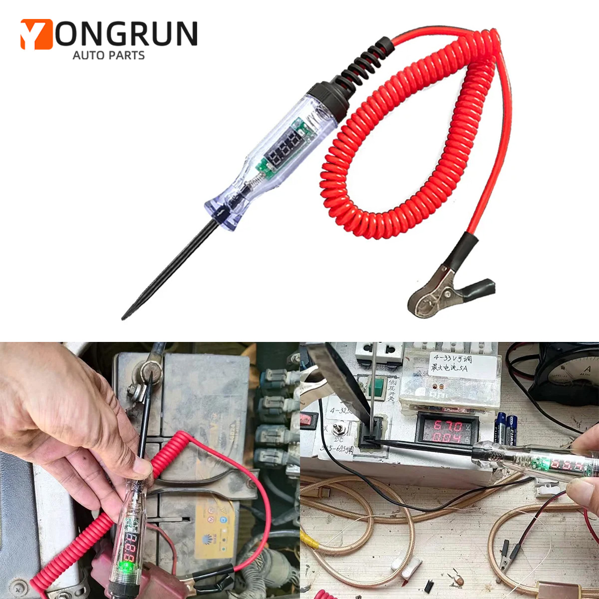 6V-24V/5V-90V Automotive Circu - đánh giá và giá Circuit Test Pencil