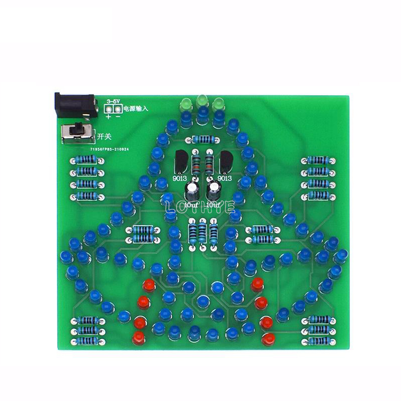 DC 3-5V DIY LED Swing Wind Chi - đánh giá và giá Electronics Repair School