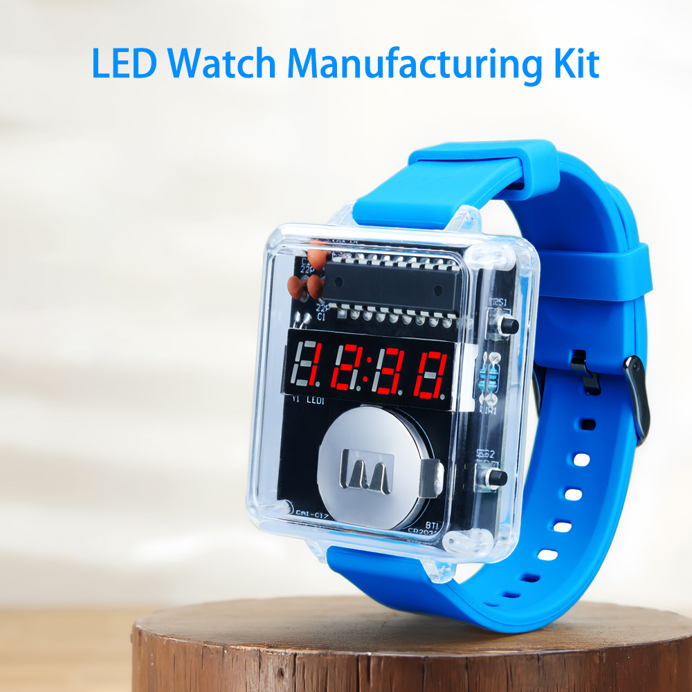 LED Digital Tube Display Watch - đánh giá và giá Electronics Repair School