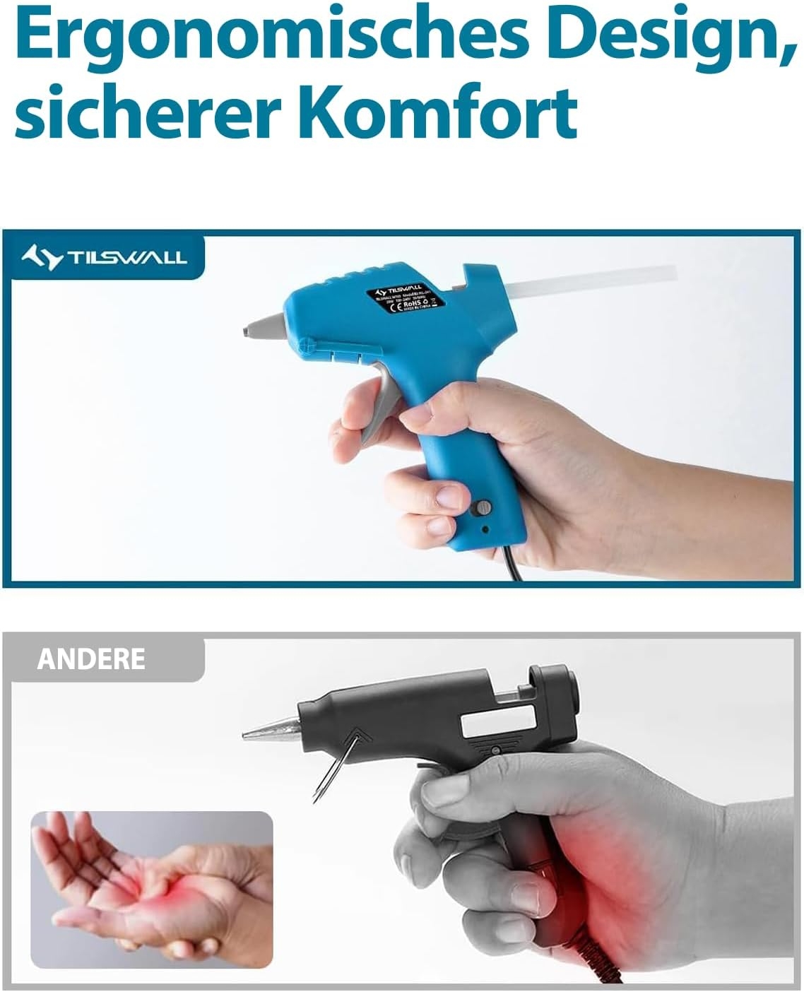 20W Mini Hot Glue Gun Kit 30Pc - đánh giá và giá Electronics Repair School