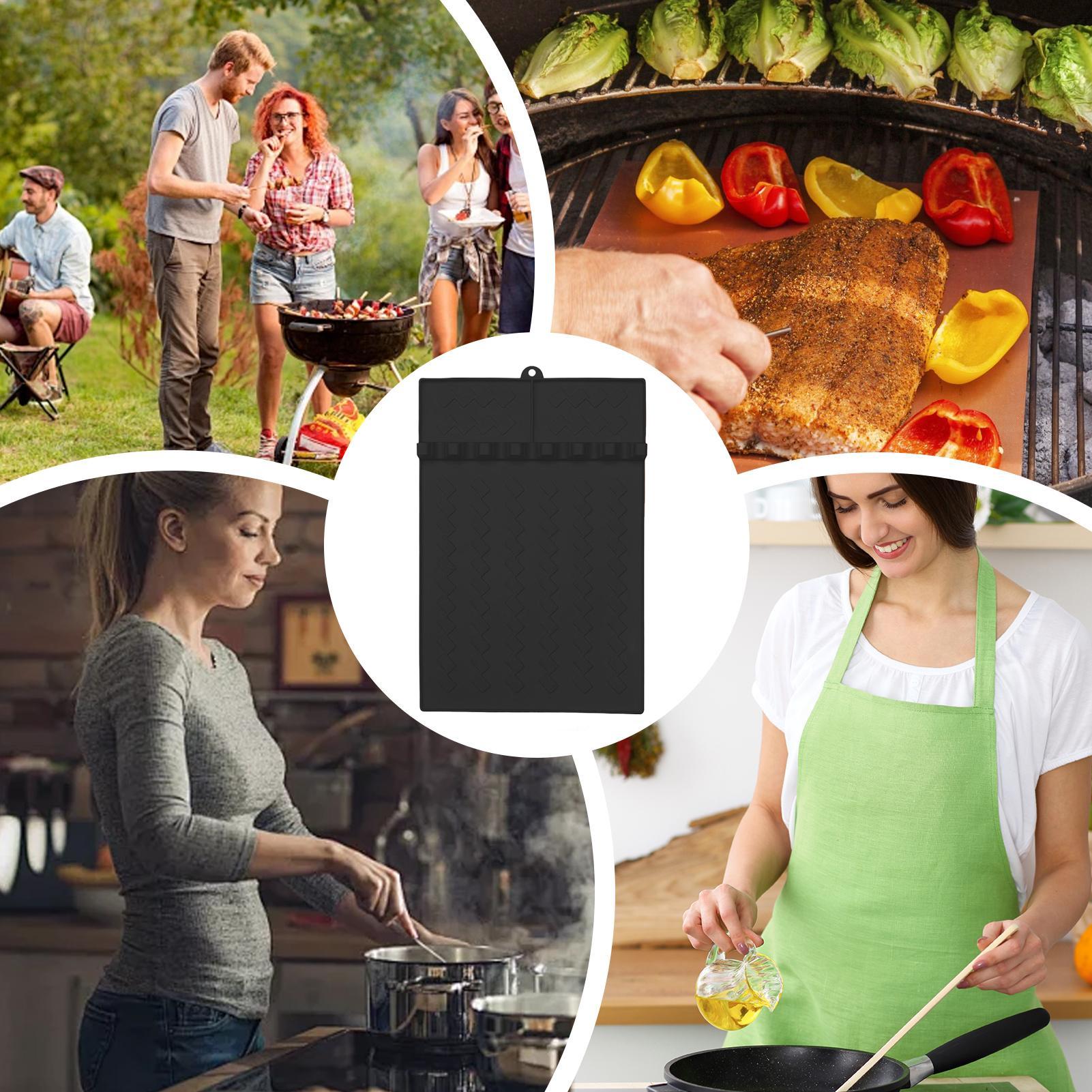 Silicone BBQ Grill Mats Side S - đánh giá và giá Heat Mat Silicone