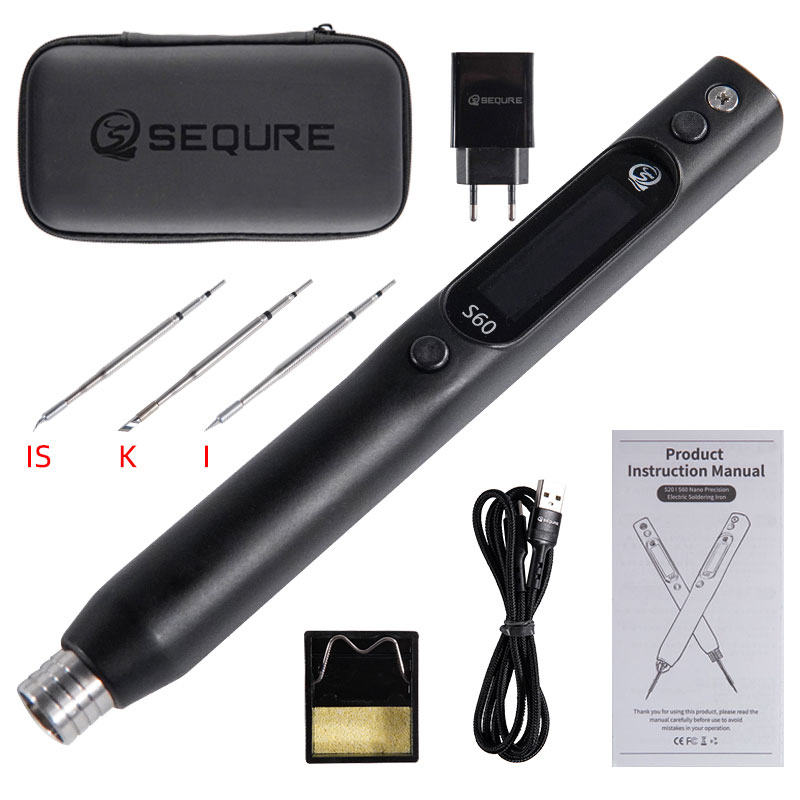 Portable SEQURE S60 Nano Solde - đánh giá và giá Electronics Repair Kit With Soldering Iron