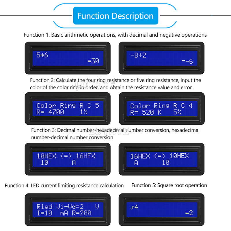 Mini Calculator DIY Electronic - đánh giá và giá Electronics Repair School