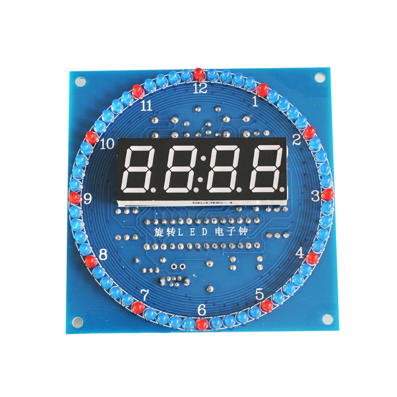 DIY Rotating LED Electronic Di - đánh giá và giá Electronics Repair School