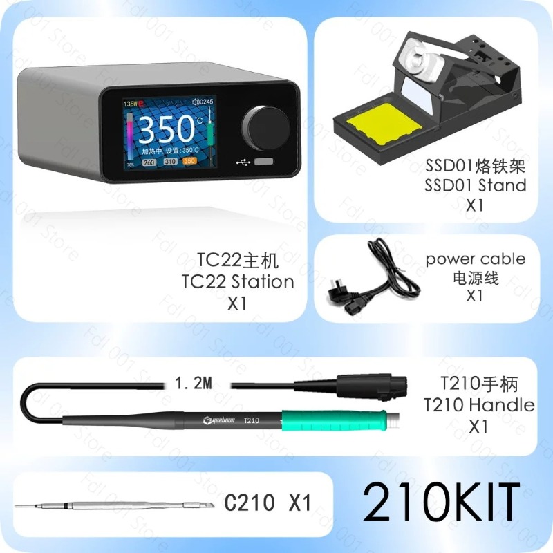 240W Soldering Station Kit wit - đánh giá và giá Electronics Repair Kit With Soldering Iron