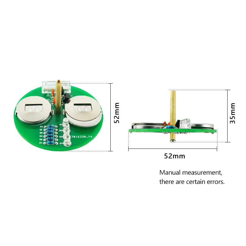 LED Desktop Rotating Light Gyr - đánh giá và giá Electronics Repair School