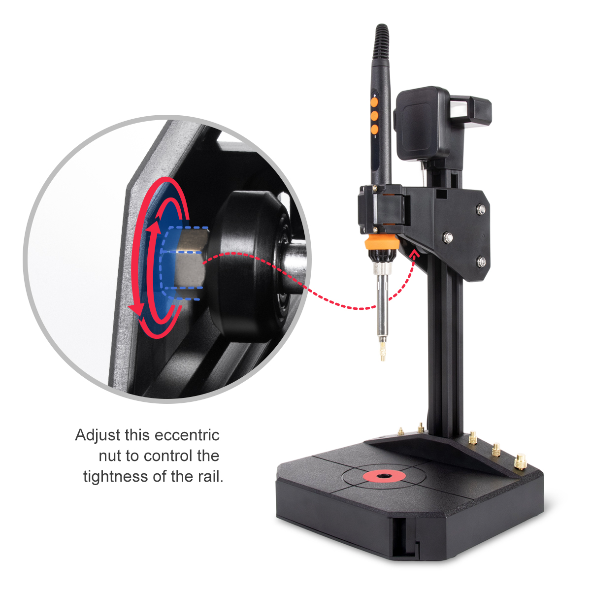 Heat Set Insert Press Tool Ste - đánh giá và giá Electronics Repair Kit With Soldering Iron