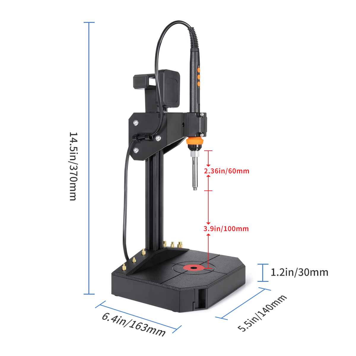 Heat Set Insert Press Tool Ste - đánh giá và giá Electronics Repair Kit With Soldering Iron