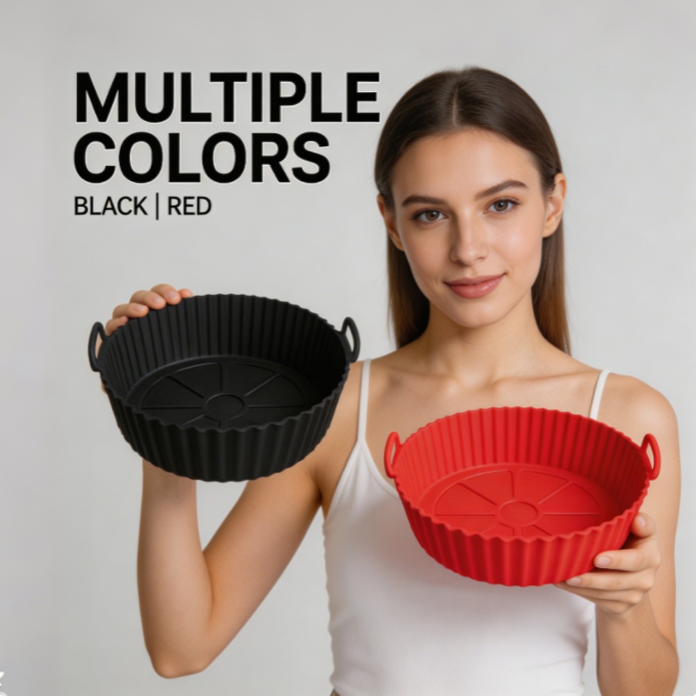 Round Silicone Air Fryer Liner - đánh giá và giá Heat Mat Silicone
