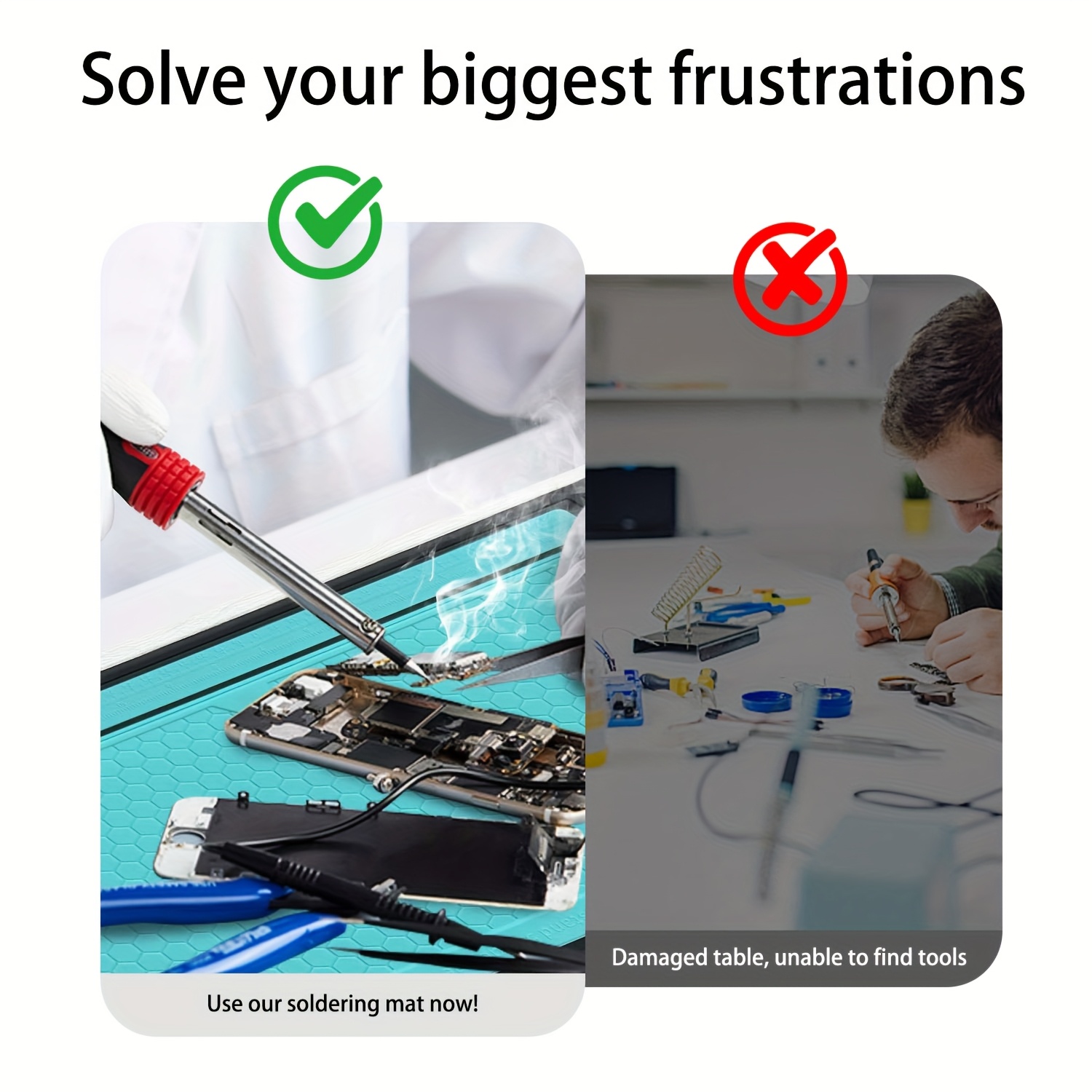 Heat Resistant Solder Mat Insu - đánh giá và giá Electronics Repair Business