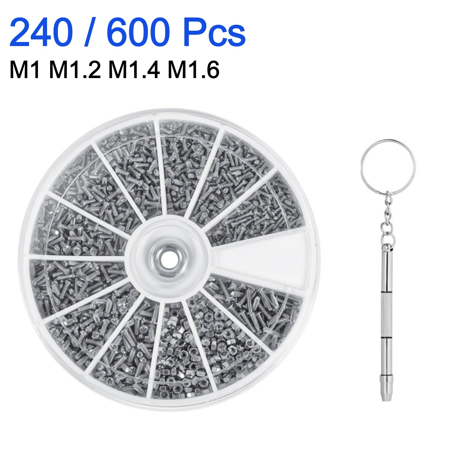 240/600Pcs small screw nut scr - đánh giá và giá Electronics Repair Business