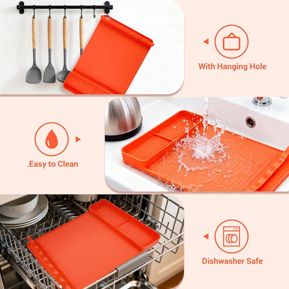 Heat Resistant Silicone Grill  - đánh giá và giá Heat Mat Silicone